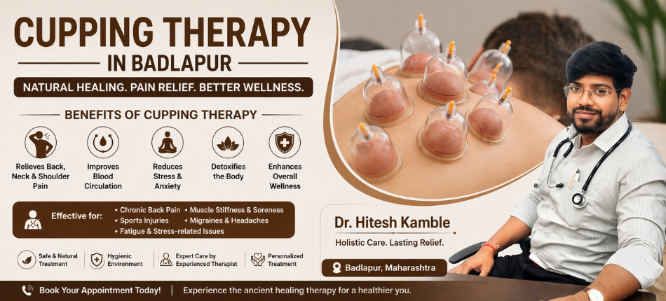 Cupping Therapy in Badlapur