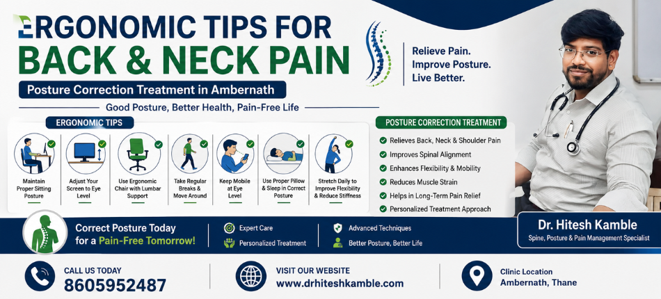 Posture Correction Treatment in Ambernath | Best Chiropractor in Ambernath