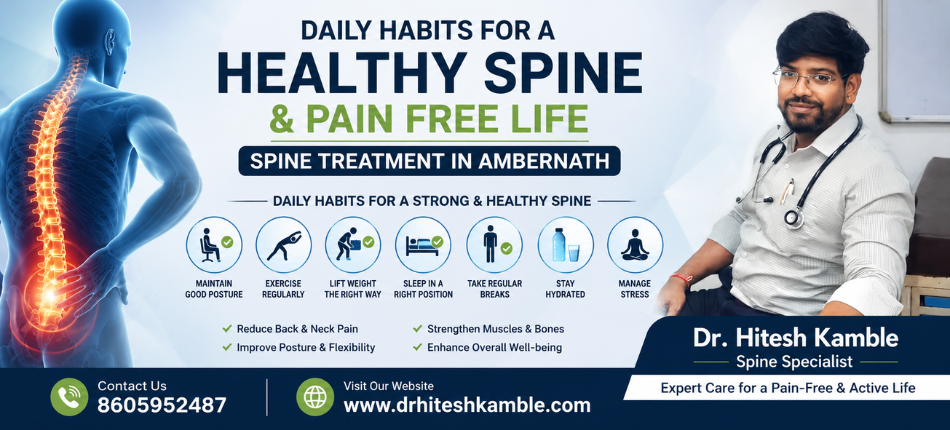 Spine Treatment in Ambernath | Dr.Hitesh Kamble