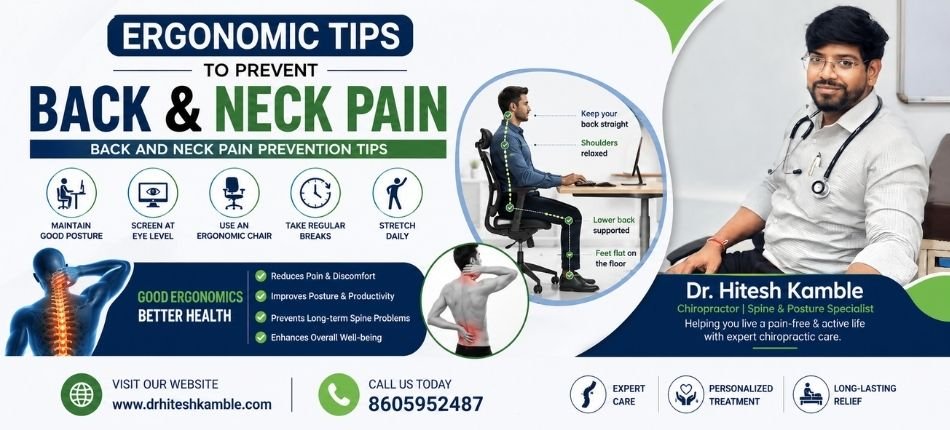 Back and Neck Pain Prevention Tips | Dr. Hitesh Kamble