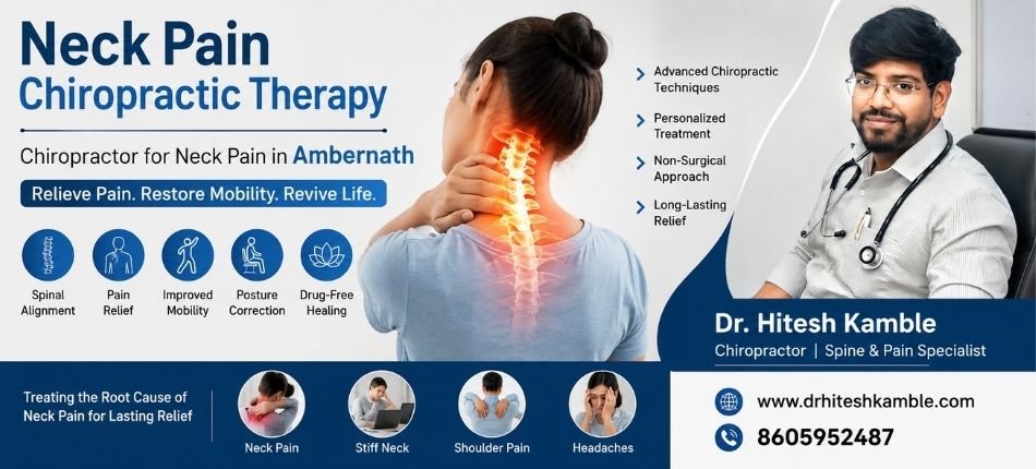 Chiropractor for Neck Pain in Ambernath | Dr. Hitesh Kamble