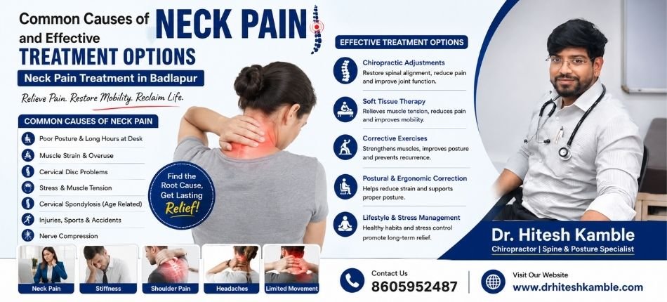 Neck Pain Treatment in Badlapur | Dr. Hitesh Kamble