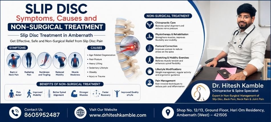 Slip Disc Treatment in Ambernath | Dr. Hitesh Kamble