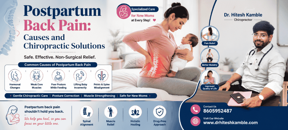Postpartum Back Pain Treatment in Ambernath | Dr. Hitesh Kamble