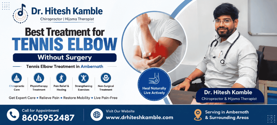 Tennis Elbow Treatment in Ambernath | Dr. Hitesh Kamble