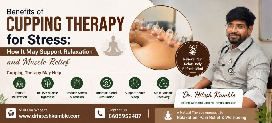 Benefits of Cupping Therapy for Stress | Dr. Hitesh Kamble