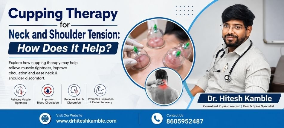 Cupping Therapy for Neck and Shoulder Tension | Dr. Hitesh Kamble