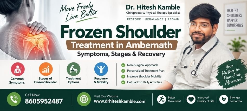 Frozen Shoulder Treatment in Ambernath | Dr. Hitesh Kamble
