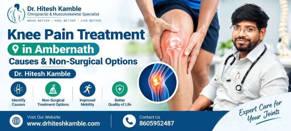 Knee Pain Treatment in Ambernath | Dr. HItesh Kamble