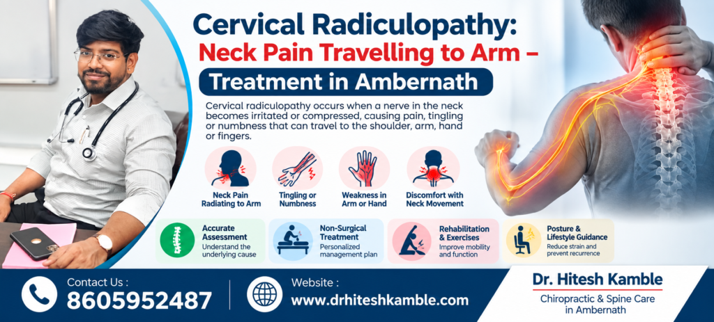 Cervical Radiculopathy Treatment in Ambernath | Dr. Hitesh Kamble